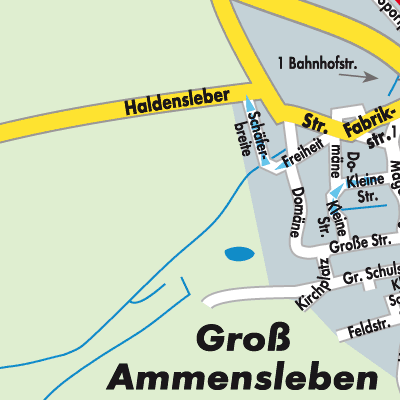 Stadtplan Niedere Börde