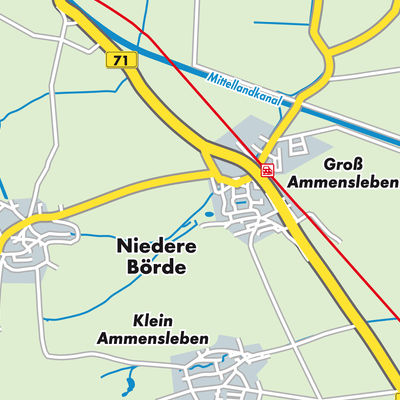 Übersichtsplan Niedere Börde