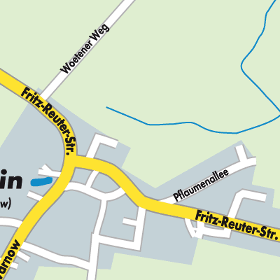 Stadtplan Obere Warnow