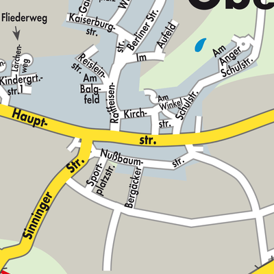 Stadtplan Oberhausen