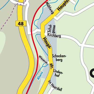 Stadtplan Oberndorf