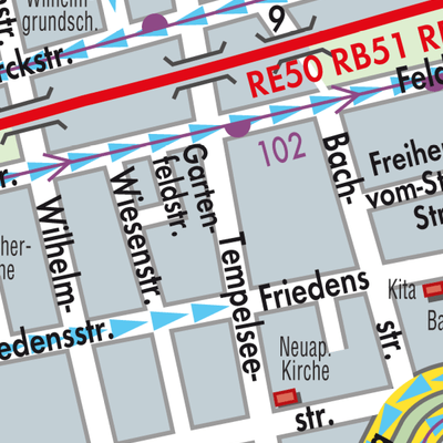 Stadtplan Offenbach am Main