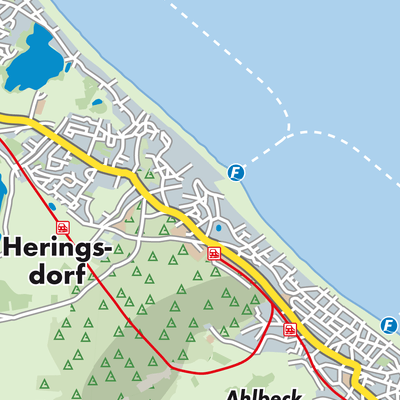 Übersichtsplan Heringsdorf
