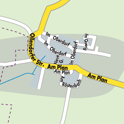 Stadtplan Ottstedt am Berge