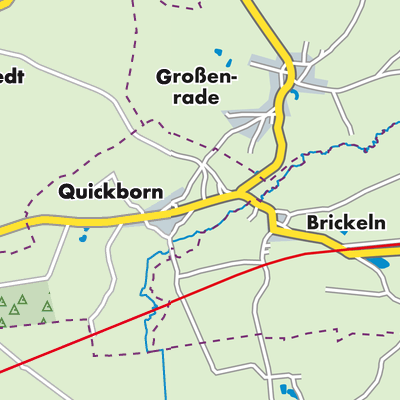Übersichtsplan Quickborn
