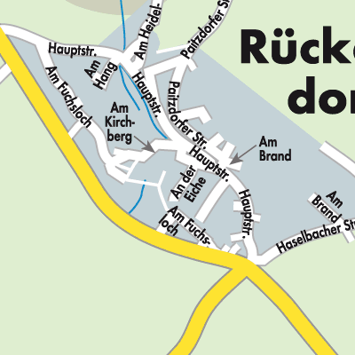 Stadtplan Rückersdorf