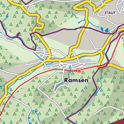 Übersichtsplan Ramsen