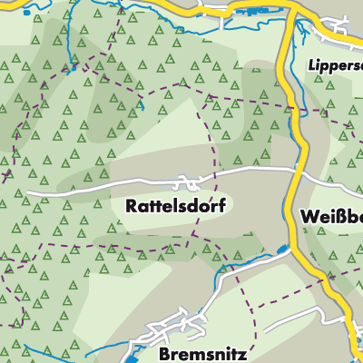 Übersichtsplan Rattelsdorf