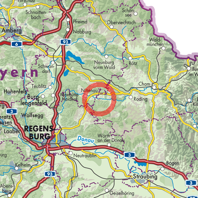 Landkarte Reichenbach