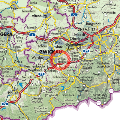 Landkarte Reinsdorf