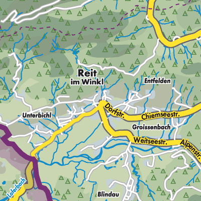Übersichtsplan Reit im Winkl