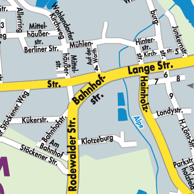 Stadtplan Rethem (Aller)