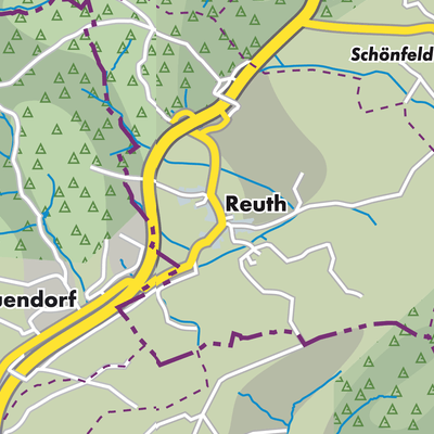 Übersichtsplan Reuth