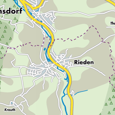 Übersichtsplan Rieden