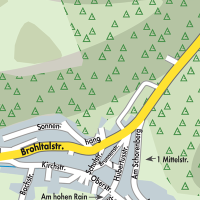 Stadtplan Rieden