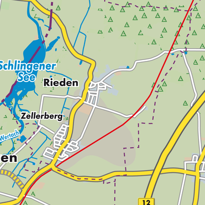 Übersichtsplan Rieden