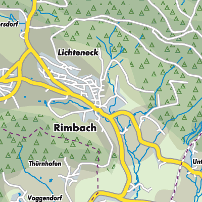 Übersichtsplan Rimbach