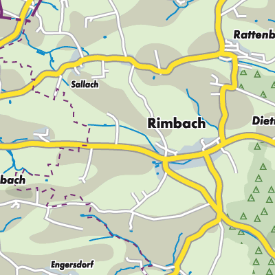 Übersichtsplan Rimbach