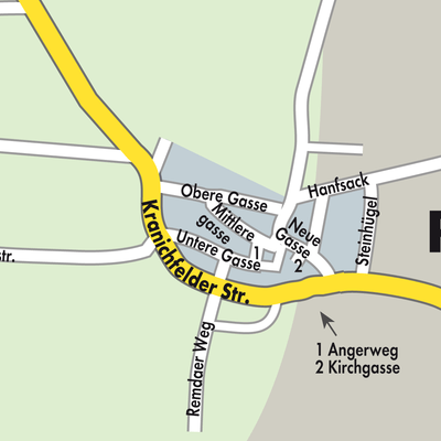Stadtplan Rittersdorf