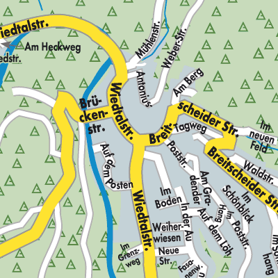 Stadtplan Roßbach