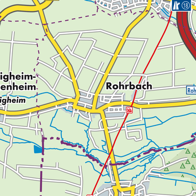 Übersichtsplan Rohrbach