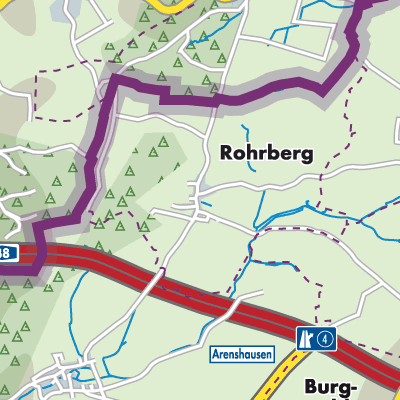 Übersichtsplan Rohrberg