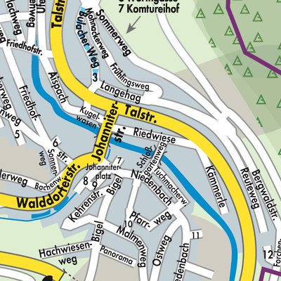 Stadtplan Rohrdorf