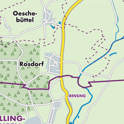 Übersichtsplan Rosdorf