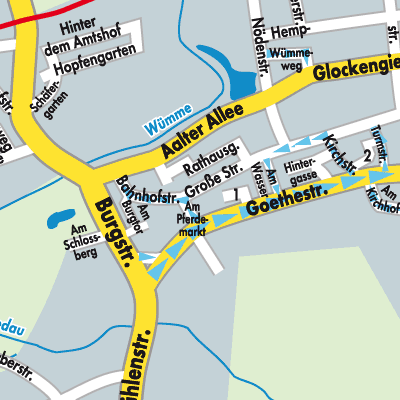 Stadtplan Rotenburg