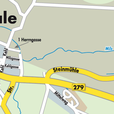 Stadtplan Saal a.d.Saale