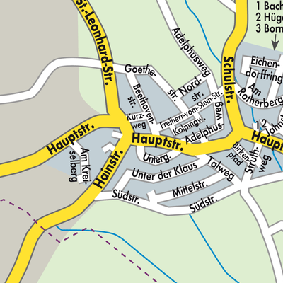 Stadtplan Salz