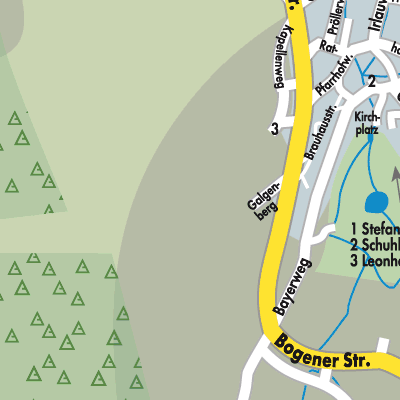 Stadtplan Sankt Englmar
