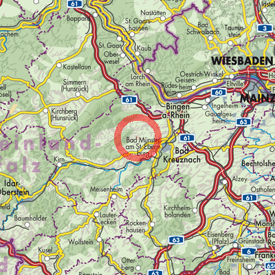 Landkarte Sankt Katharinen