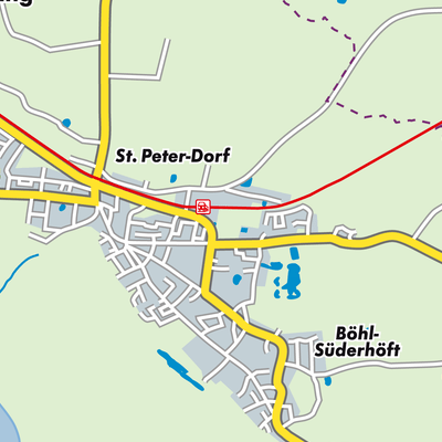 Übersichtsplan Sankt Peter-Ording