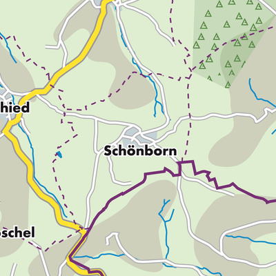Übersichtsplan Schönborn