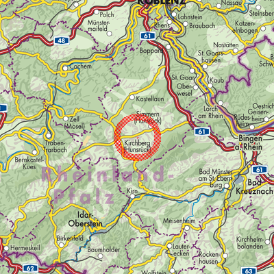 Landkarte Schönborn