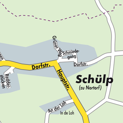 Stadtplan Schülp bei Nortorf