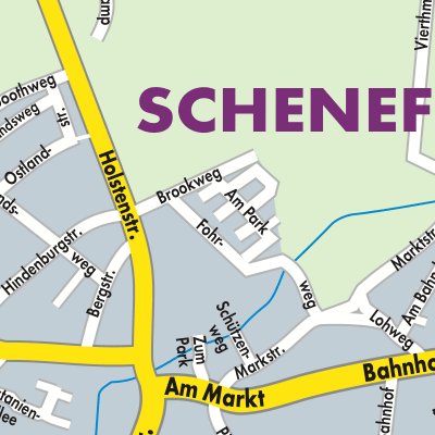 Stadtplan Schenefeld