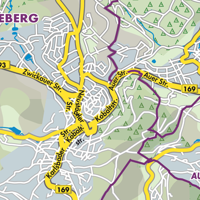 Übersichtsplan Schneeberg