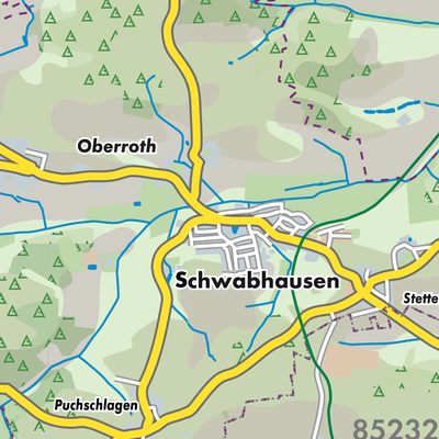 Übersichtsplan Schwabhausen