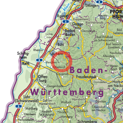 Landkarte Seebach