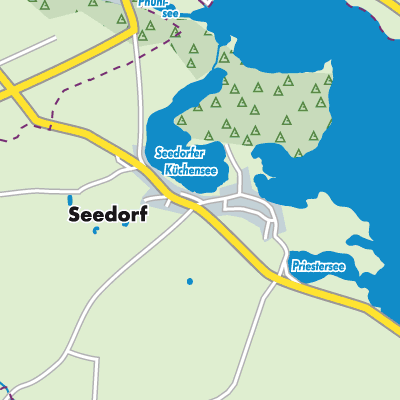 Übersichtsplan Seedorf