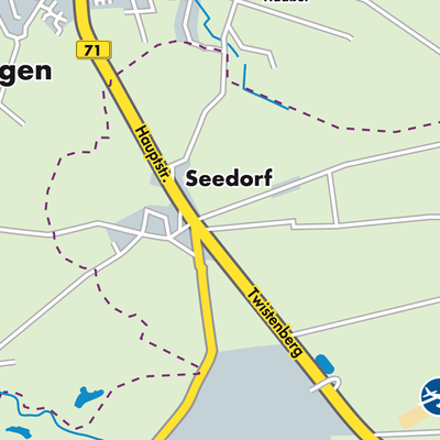 Übersichtsplan Seedorf