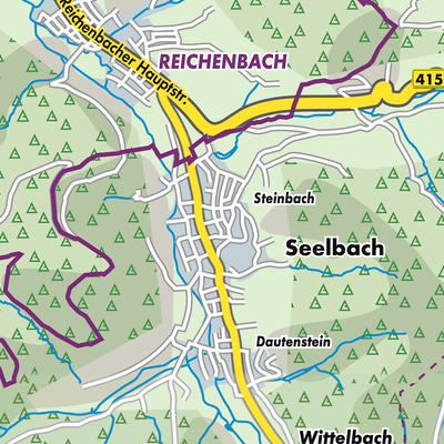 Übersichtsplan Seelbach