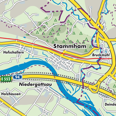 Übersichtsplan Stammham