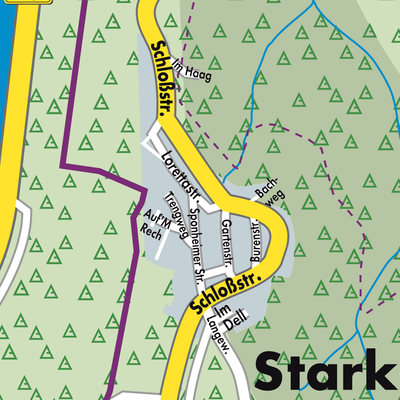 Stadtplan Starkenburg
