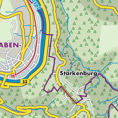 Übersichtsplan Starkenburg