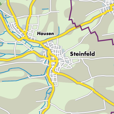 Übersichtsplan Steinfeld