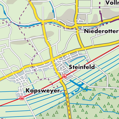 Übersichtsplan Steinfeld