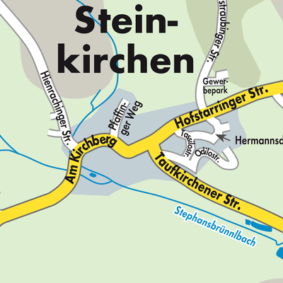 Stadtplan Steinkirchen